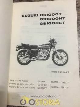 MANUALE CATALOGO RICAMBI